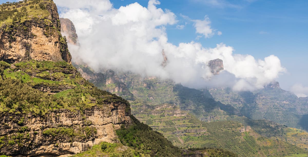 Trekking Ethiopia's Simien Mountains