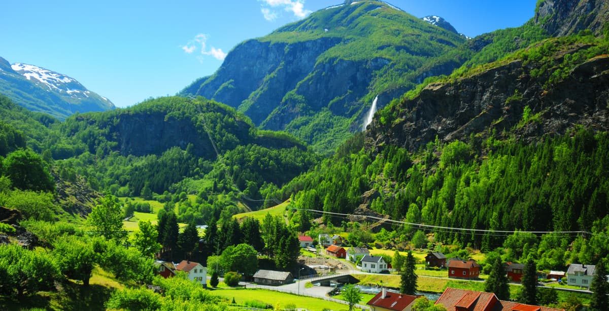 Slow travel through Norway