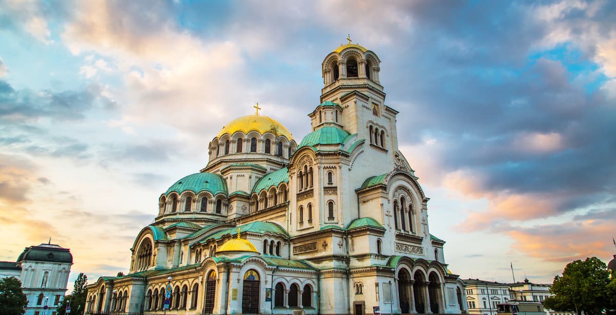 Old & new capitals of Romania & Bulgaria