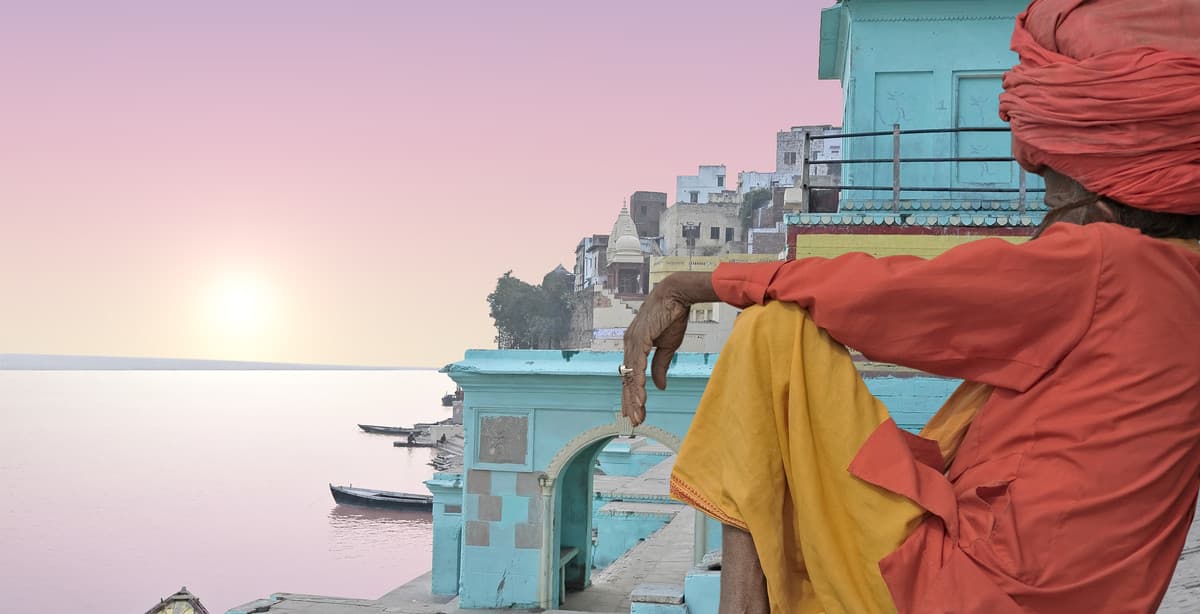 Goldenes Dreieck mit Varanasi