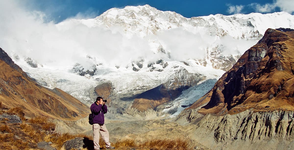 Annapurna Basislager: Trekking am Fuße des Himalayas