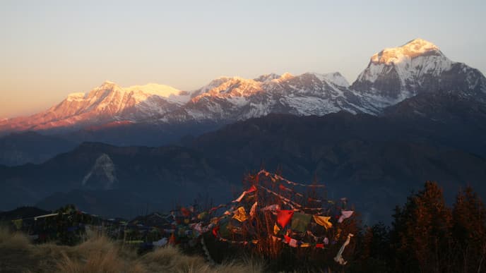 The Sunrise View From Poon Hill