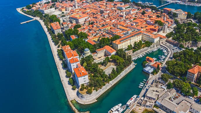 City sightseeing in Zadar
