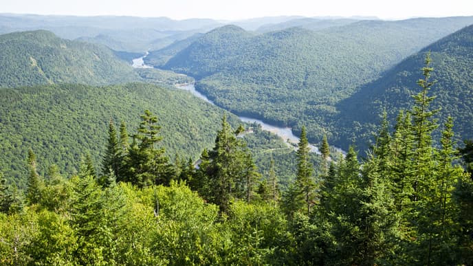 Dramatic Jacques-Cartier National Park