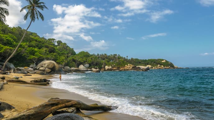 Atemberaubende Strände im Tayrona Nationalpark
