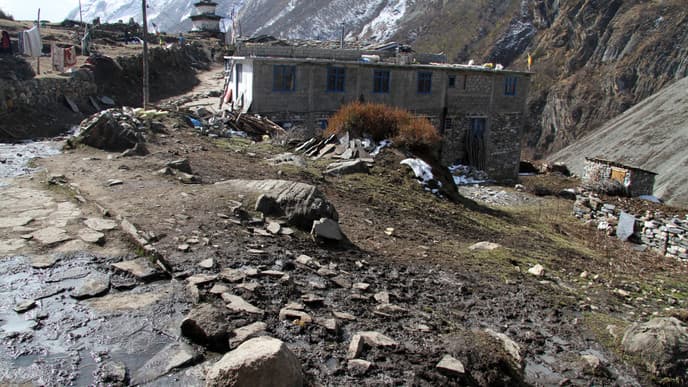 Über Samdo zu den blauen Schafen