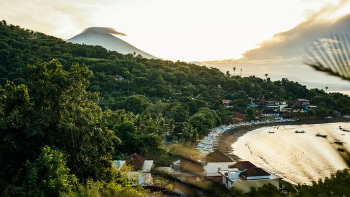 Ankunft auf Bali