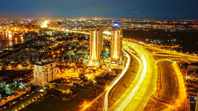 Stadt-Tour durch Saigon