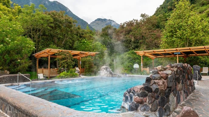 A soak in the thermal springs