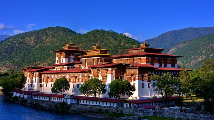 Visit the Special Fortress of Punakha Dzong