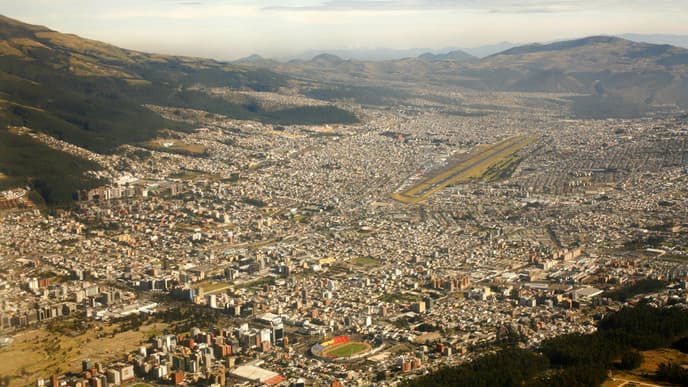 Herzlich Willkommen in Quito, Ecuador