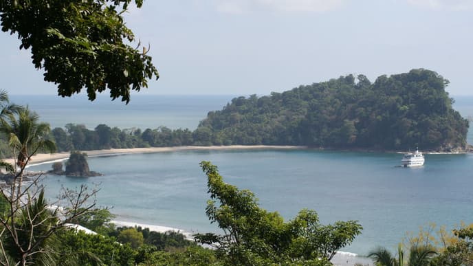Majestätische Küste nach Manuel Antonio