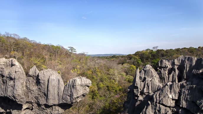Exploring dramatic rock formations