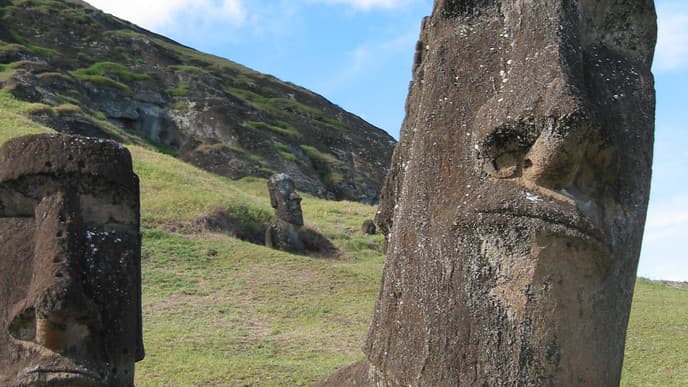 Rano Raraku & Strand von Anakena