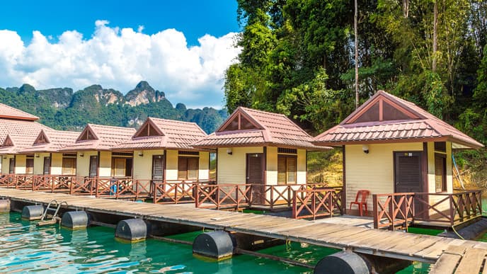 Fun at Cheow Lan Lake