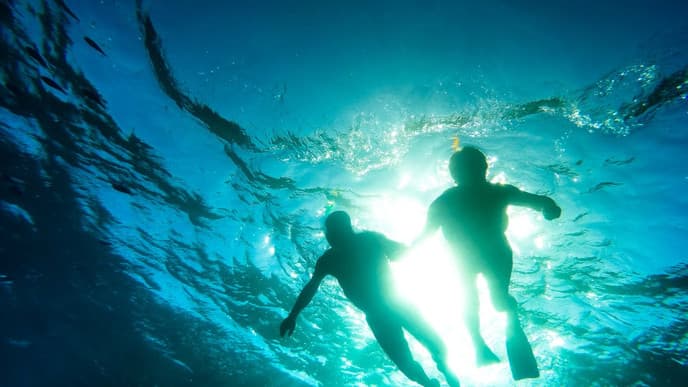 Abenteuer auf und unter Wasser