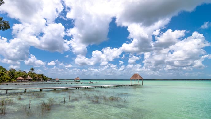 Enjoy a Catamaran Ride on Lake Bacalar