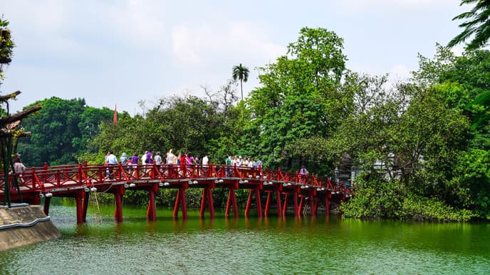 Eine Rikscha-Fahrt durch Hanoi