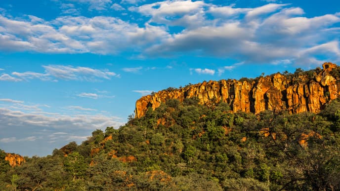 Durch namibisches Farmland - Waterberg