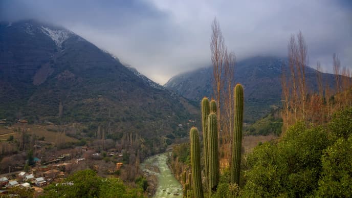 Wanderung zum Naturdenkmal El Morado & Gletscher San Francisco