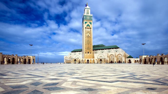 Arrival in Casablanca