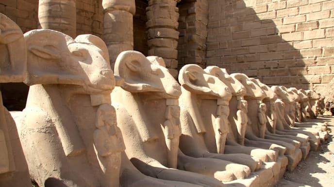 Hallowed Egyptian temples