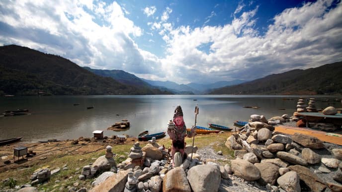 Entspannung in Pokhara