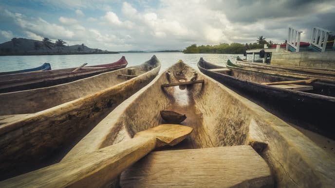 Guna Indian community visit