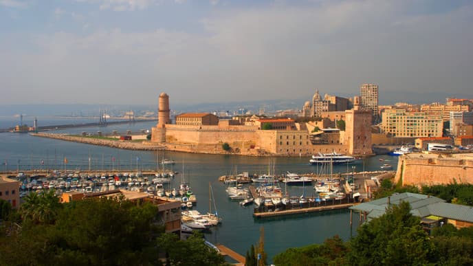 Arrival into Marseille