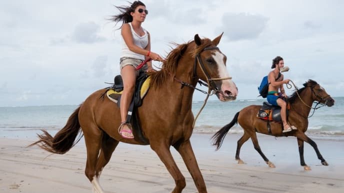 Reiten, Surfen, Yoga - je nach Lust und Laune