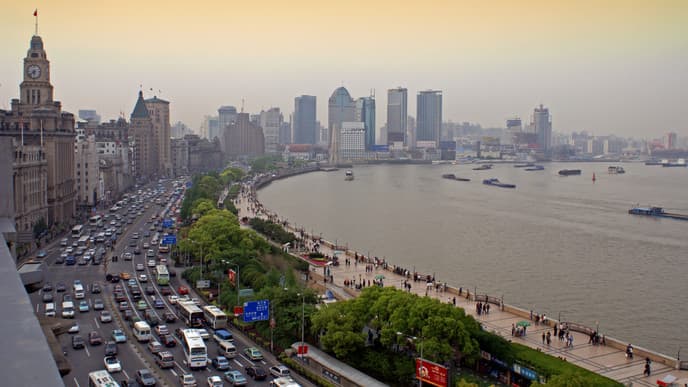 Shanghai und der Bund