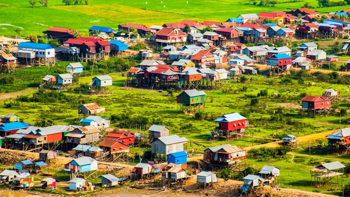 Get to know rural life in Cambodia