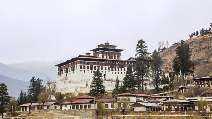 Arrival at Enchating Paro Valley