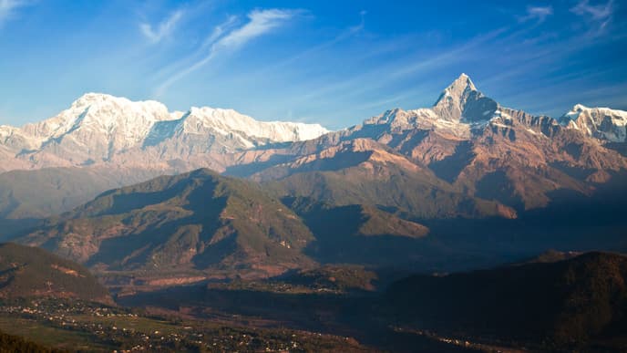 Marvel at the Sunrise Vistas of the Himalayan Range