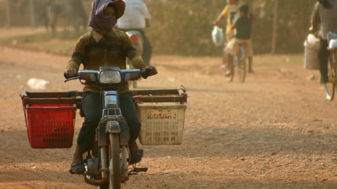 Touchdown in Cambodia