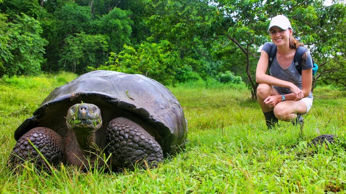 Die Charles Darwin Forschungsstation auf den Galapagosinseln
