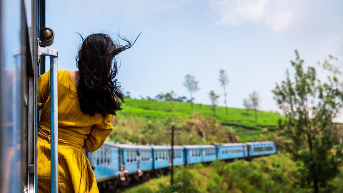 Train ride into the highlands