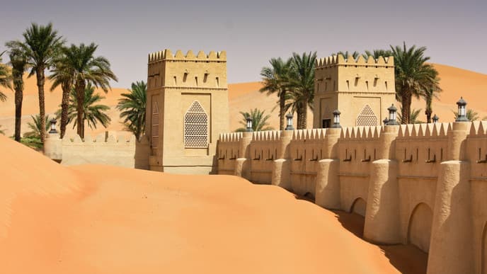 Etihad Towers, Masdar City & Falcon Hospital