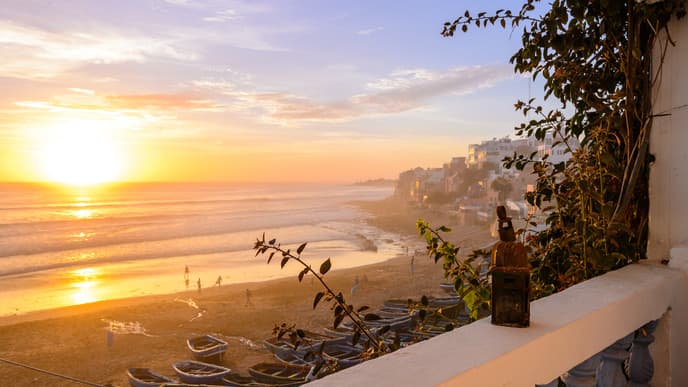 A blissful day by the beach