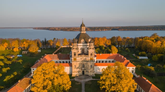 Explore architectural marvels in Kaunas