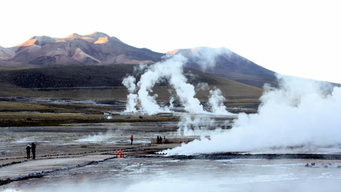 Touren in der Atacama Wüste: Tatio-Geysire