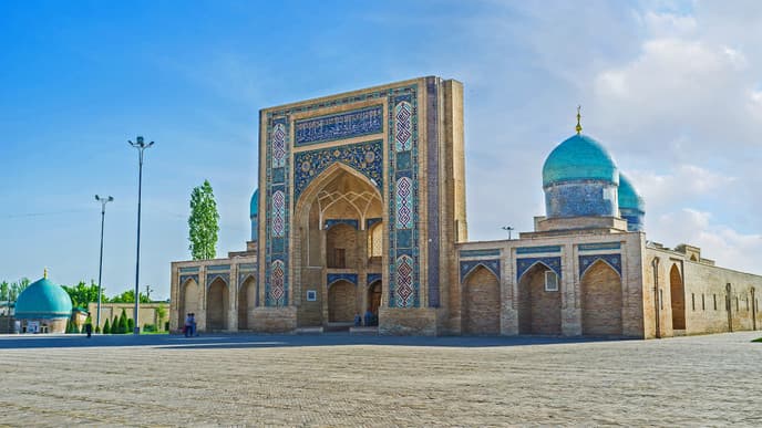 Arrival in Tashkent