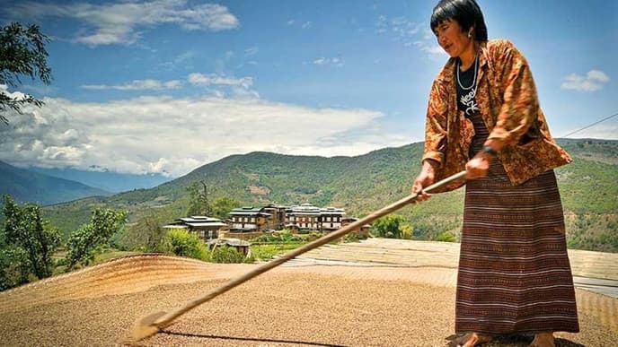 The Beauty of The Historic City of Paro