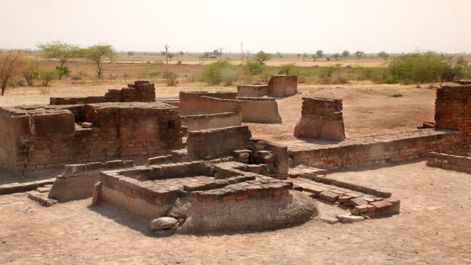 Take a deep dive back in time at the archaeological site of Harappa