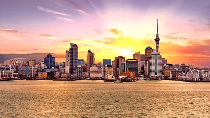 Touchdown in New Zealand