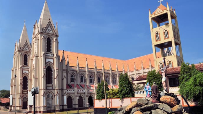 Gneis-Felsen in Sigiriya