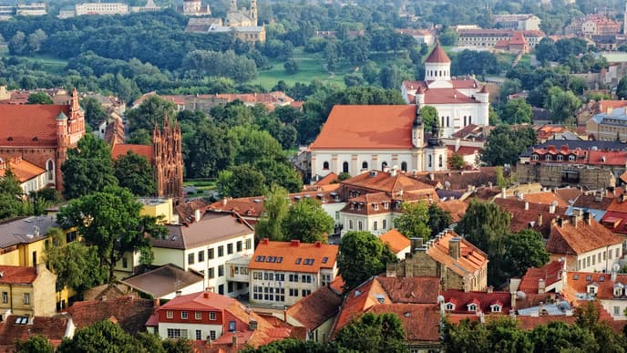 Stadtrundfahrt in Vilnius