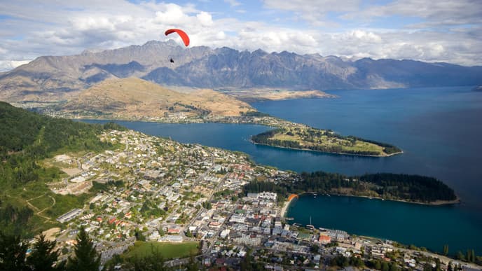 Touchdown in New Zealand