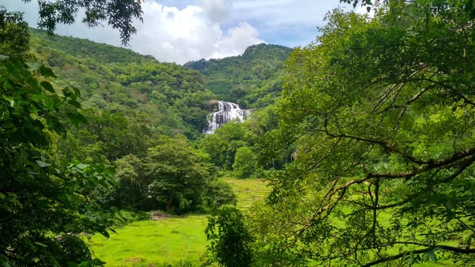 Waterfall hike & village visit