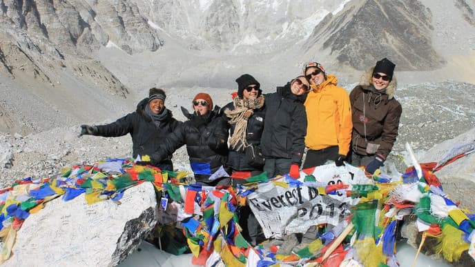 On To The Khumbu Glacier